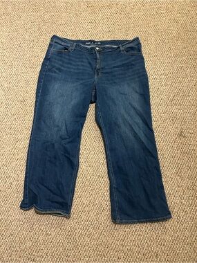Old Navy Dark Blue Flared Jeans